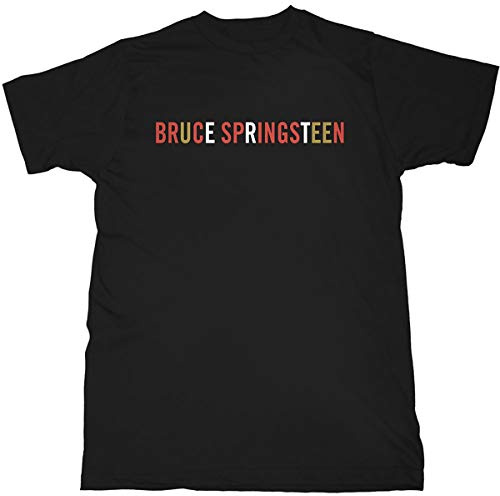 Bruce Springsteen SPRINGTS03MB01 T-Shirt, Black, Small
