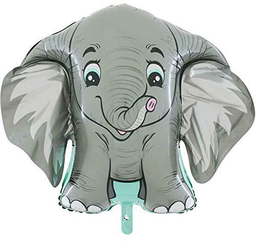 Ballonim® Elefant ca. 80 cm Luftballons Folienballon Party Dekoration Geburtstag