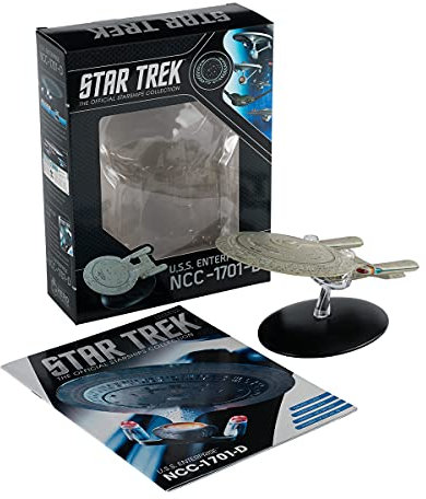 EAGLEMOSS Schiffszahl USS Enterprise NCC-1701-D 13cm