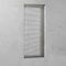 Alu Jalousie Silber - Breite 40 bis 220 cm - Höhe 130/175 / 250 cm - Tür Fenster Rollo Jalousette Aluminium Fensterjalousie Lamellen Metall (80 x 250 cm)