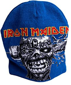 Plastichead Iron Maiden CAN I Play with Madness (Beanie) Hats