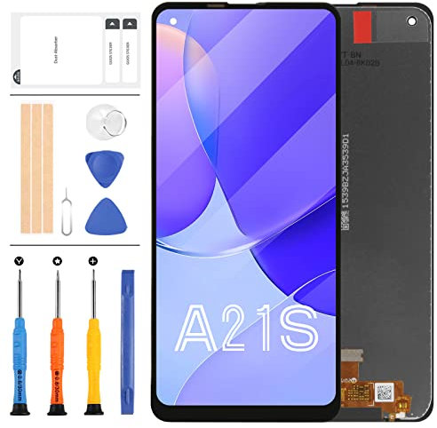 Ersatz-LCD-Display, Touch-Digitalisierer, Montage für Samsung Galaxy A21S 2020 A217 SM-A217F/DS SM-A217M/DS SM-A217F/DSN 6,5 Zoll