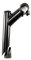 1 Zoll Fahrrad Lenker Vorbau Schaft Stahl 25,4 mm für 1 1/8 Zoll Gabel Schwarz