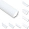 ND20 Moulures de plafond en polystyrène XPS, moulures en stuc, Baguette de finition blanc, 16 m, 20 x 20 mm, moulures décoratives, moulures de plafond