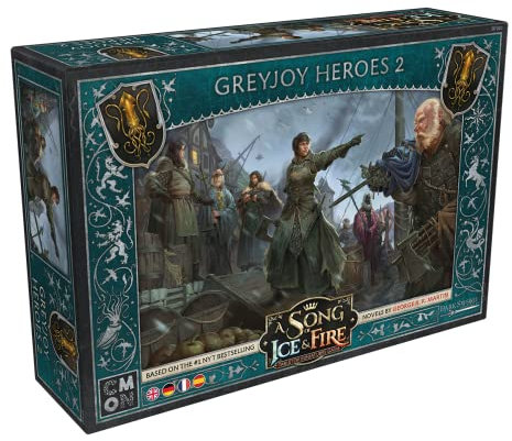 CMON, A Song of Ice & Fire – Helden von Haus Graufreud II, Erweiterung, Tabletop, 2 Spieler, Ab 14+ Jahren, 45+ Minuten, Deutsch, Mehrsprachig