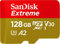SanDisk 128 GB MicroSDXC Extreme 190MB/90MB Card Only - Extended Capacity SD (MicroSDHC)