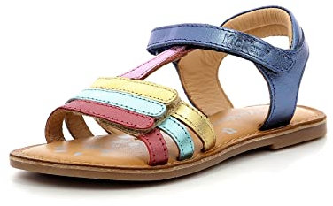 Diamanto, Sandales Fille, Marine Metal Multico, 34