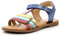 Diamanto, Sandales Fille, Marine Metal Multico, 34