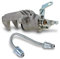 ATEC Germany 1x pinza freno posteriore destra + tubo freno Compatibile con A udi A3, SEAT ALTEA, LEON, TOLEDO, SKODA OCTAVIA 2, YETI, VW BEETLE, EOS, GOLF PLUS V, Golf 5 & 6, JETTA, SCIROCCO