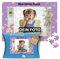 Fotopuzzle für Kinder mit Name und Foto Puzzle selbst gestalten - Mein kleines Puzzle mit Hase, Kinderpuzzle | 40 x 28,5 cm, 120 Teile in Kartonverpackung