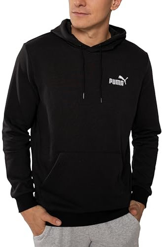 PUMA Hoodie Herren, Kapuzenpullover, Statement Deluxe Edition Hoody, Regular Fit, Schwarz, Größe XXL