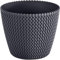 B2C Plant Pots Indoor Outdoor Plastic Flowerpot 13cm to 40cm Small Medium Large Splofy 6 Colours (40cm, Anthracite)