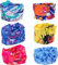 Banaone 6 Pcs Multifonction Bandanas Sans Coutures Tour de Cou Echarpe Foulard Tube Masque Bandeau Bracelet, Casque, Cagoule, Bandeau, Cache-cou, Premium 100% Microfibre