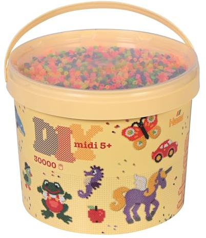 Hama Midi Beads 30.000 pcs in Eimer Mix 51
