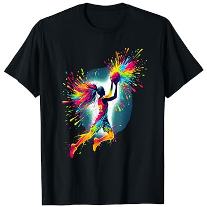Cooles Basketball Geschenkidee Basketball Basketballerin Mädchen T-Shirt