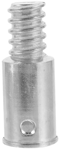 MAGICLULU Verlängerung Besenstiel mit Gewinde Adapter Besenstielstange Besenstielspitzen Besenstielteile Austausch der Mopp-Stielspitze Amerikanischer Stil Hardcore Niet Blinddarm