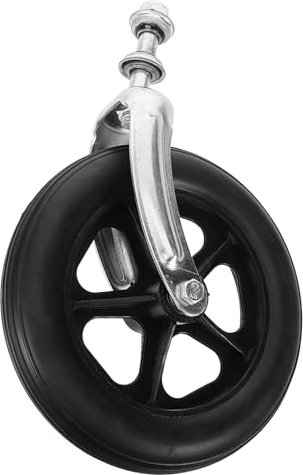HOMOCONO Vorderrad Für Mit Lagereinheit Ersatzrad Für Gehhilfenräder Befestigung Für Rollstuhlräder Komponente Für Sanfte Lenkung Und Flexible Bedienung