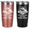 Livole Auntie and Uncle Gifts for Christmas - Auntiesaurus Unclesaurus Mug Set of 2, Funny Presents for Uncle, Auntie, Women, Men, Brother, 20oz Stainless Steel Wine Glasses, 600ml Tumbler