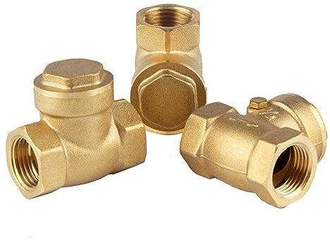 Rückschlagventil mit Innengewinde, horizontales Rückschlagventil aus Messing, DN15, DN20, DN25, DN32(DN20)