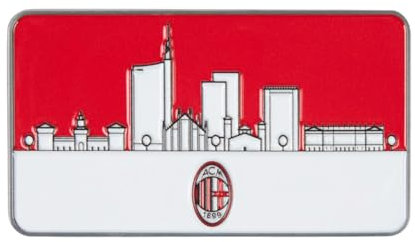A.C. Milan - Magnet mit Skyline von Mailand