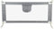 Willonin Barrera de cama de 150 cm, protección contra caídas, regulable en altura 70-105 cm, barrera de cama para niños pequeños, barrera de cama con red ventilada, fácil de montar (150 cm, gris)