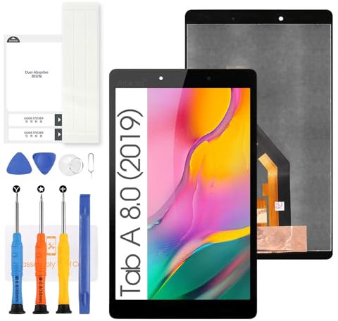 LCD per Samsung Galaxy Tab A 8.0 2019 Touch Screen - per Galaxy Tab A SM-T295 SM-T290 Display LCD Replacement Digitalizzatore Assembly Riparazione Kit