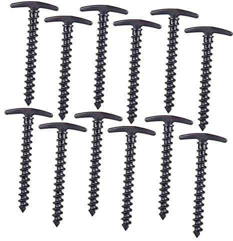 BESPORTBLE Zeltheringe Spiral Erdnägel Für Camping Und Outdoor Leichte Und Robuste Zeltpflöcke Ideal Für Weichen Und Harten Boden
