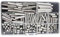 Perni di supporto, perni di supporto per mensola, perni per tasselli da 3 mm, 200 pezzi in acciaio inossidabile M3 304, set di assortimento con perni di localizzazione, tasselli, perni di supporto per