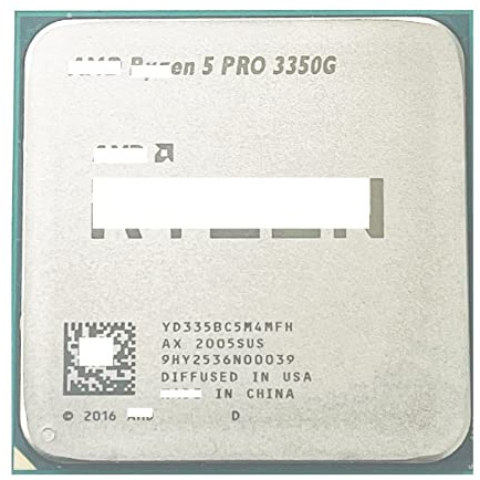 PRO 3350G R5 3,6 G Hz Quad-core a otto thread 5 W CPU Processore YD335BC5M4MFH Presa AM4 Usato