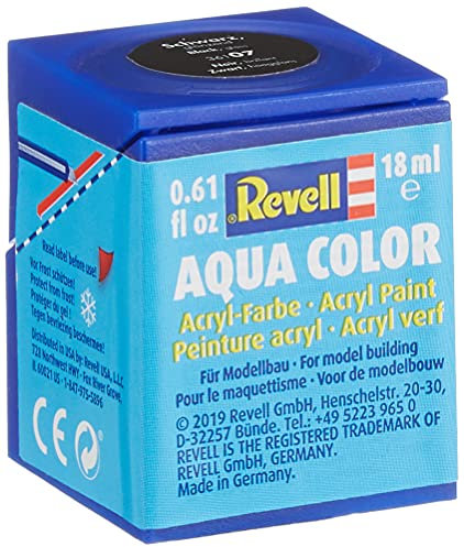 Revell - 36107 - Peinture pour Maquette - Aqua Noir Brillant