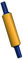 Major Brushes Plastic Fixed Handle Dough Rolling Pin - 20cm
