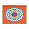 Deny Designs Karen Harris Mod Medaillon grün innen/Outdoor Tablett rechteckig 14 x 18 Mod Medallion Mulberry