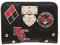 Official DC Comics Ladies Harley Quinn Locket Bi-Fold Black Purse Wallet