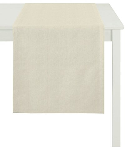 Apelt Alaska 48X150 Fb.25 Läufer, Polyester-Baumwolle, Hellgrau, 48 x 150 x 0.5 cm, 1 Einheiten