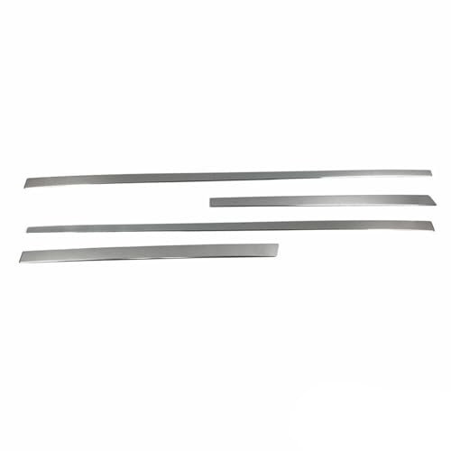 OMAC Garniture Baguette de Porte latérale pour Skoda Karoq 2017-2025 Acier INOX 4Pcs
