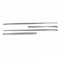 OMAC Garniture Baguette de Porte latérale pour Skoda Karoq 2017-2025 Acier INOX 4Pcs