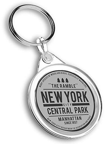 1 x Foto-Schlüsselanhänger – Central Park New York USA America NYC | Schlüsselanhänger | Charm | #41774