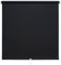 Verdunkelungsrollo Springrollo Schnapprollo Rollo schwarz Breite 60-200 cm Länge 180 cm Blickdicht Blickschutz (180 x 180 cm)