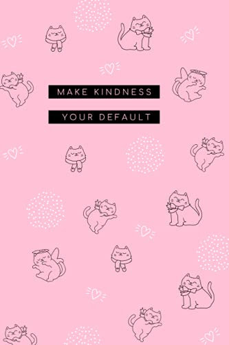 Cat Bullet Journal: Lined Journal | 100-Page 6x9 Blank Notebook | Self Discovery | Minimalistic Notebook | Composition Notebook | Cat Lover | Cute | ... | Note Taking | Perfect For Gifts | Pink
