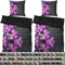 Sanilo® Bettwäsche 135x200 cm, 100% feinste Baumwolle, 4-teilig, Bettbezug, Kissenbezug 80x80cm, Oeko-TEX Zertifiziert (4-teilig 135x200 cm, Vanda)