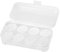 Egg Storage Holder Case Tray Plastic Fridge Freezer Eggs Container Storage Box Organiser Refrigerator Dispenser with Lid Carry Box Picnic Camping Outdoor Egg Carrier Travel Portable 8 Grid Clear 1pc