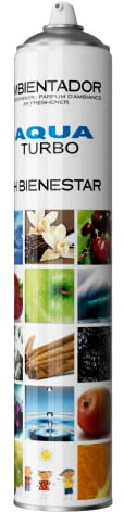 Ambientador Profesional TURBO AQUA PH Bienestar Marofran para Hoteles, Gimnasios y Empresas de Limpieza - Aroma de Ropa Limpia. Neutraliza Tabaco, Mal Olor Orina Mascotas