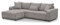 Generisch Ecksofa Primo L Eckcouch Farbwahl Wohnzimmer Schlaffunktion Modern (Links, Cappuccino – POSO 02)