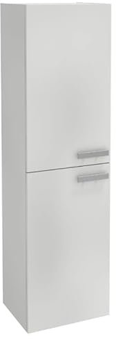 Jacob Delafon Colonne de Salle de Bain Ola Up, 2 Portes Blanc Brillant