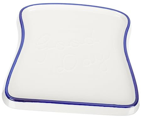 Lurrose Placa Platos De Ensalada Plato De Ensalada Plato Llano De Porcelana Platos De Dulces Plato De Aperitivo Bandeja En Forma De Tostadas Platos De Boda Cerámica Plato De Postre Tocador