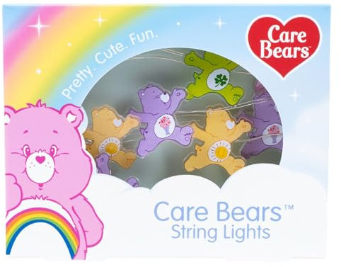 Die Glücksbärchis Lichterkette mit 20 Figuren für das Kinderzimmer