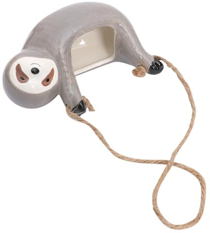 GANAZONO Bonsaischalen Aus Keramik Dekorative Saftige Vasen Balkon Terrasse Hängekorb Faultier Pflanzer Mini Kaktustopf Aus Keramik Pflanzschale Externe Verwendung Büro Hängendes Becken