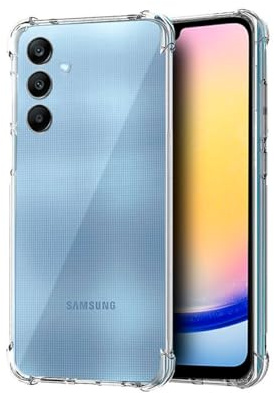 Cool Schutzhülle für Samsung A256 Galaxy, A25 5G, Silikon, transparent