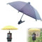 RUIYUE Phone Umbrella, 2024New UV Protection Phone Umbrella for Sun,Universal Adjustable Suction Cup Phone Stand Umbrella for Phone,Sun Shade Cover Cell Phone Umbrella Sun Shade (Black)