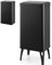 TANGZON 50L Automatic Sensor Kitchen Bin, Stainless Steel Touchless Infrared Motion Waste Bin with Soft Closure Lid & Detachable Legs, Home Office Fingerprint-Proof Smart Trash Can Dustbin (Black)